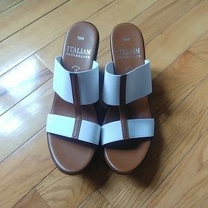 Italian Shoemakers Wedge Sandal